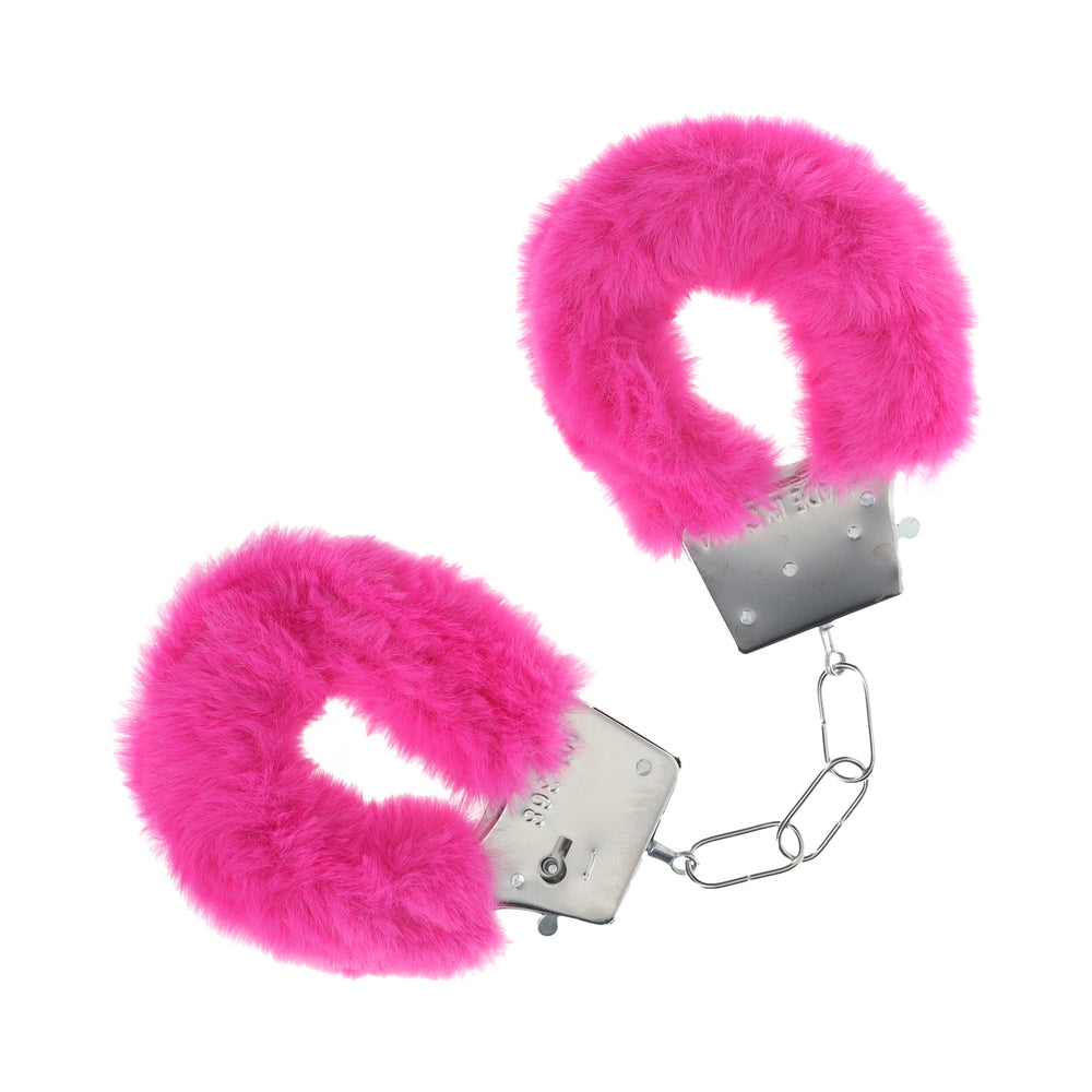 Ouch! Classic Fluffy Handcuffs – Pink