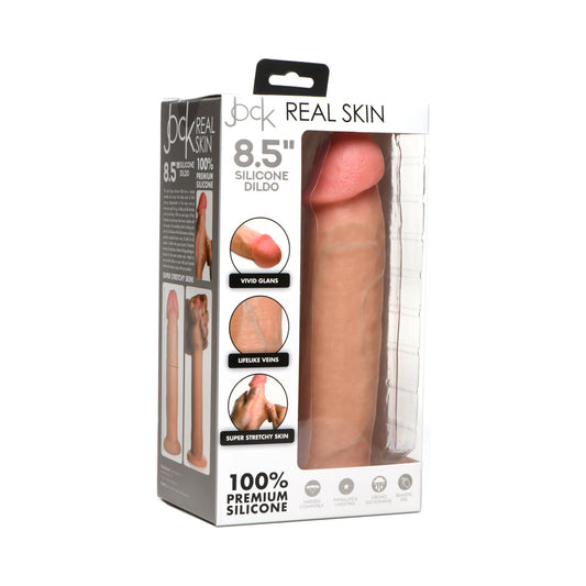 Curve Novelties 8.5 in. Realistic Skin Silicone Dildo – Dual Density – Vanilla