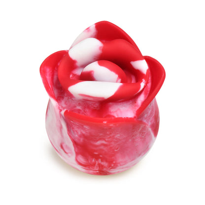 Lickgasm Kissing & Vibrating Rose Clitoral Stimulator - Multi-Color