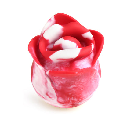Lickgasm Kissing & Vibrating Rose Clitoral Stimulator - Multi-Color