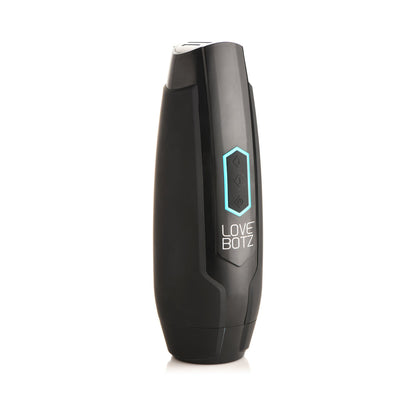 LoveBotz The Milker Max Thrusting & Vibrating Masturbator – Black