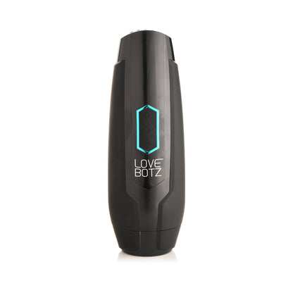 LoveBotz The Milker Max Thrusting & Vibrating Masturbator – Black