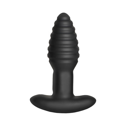 Rimmers Model-E Vibrating Rimming Butt Plug with Remote Control - Black