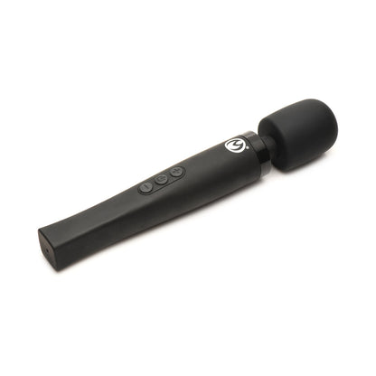 Master Series Thunderstick Pro Wand Massager – Black – Flexible Neck, Waterproof