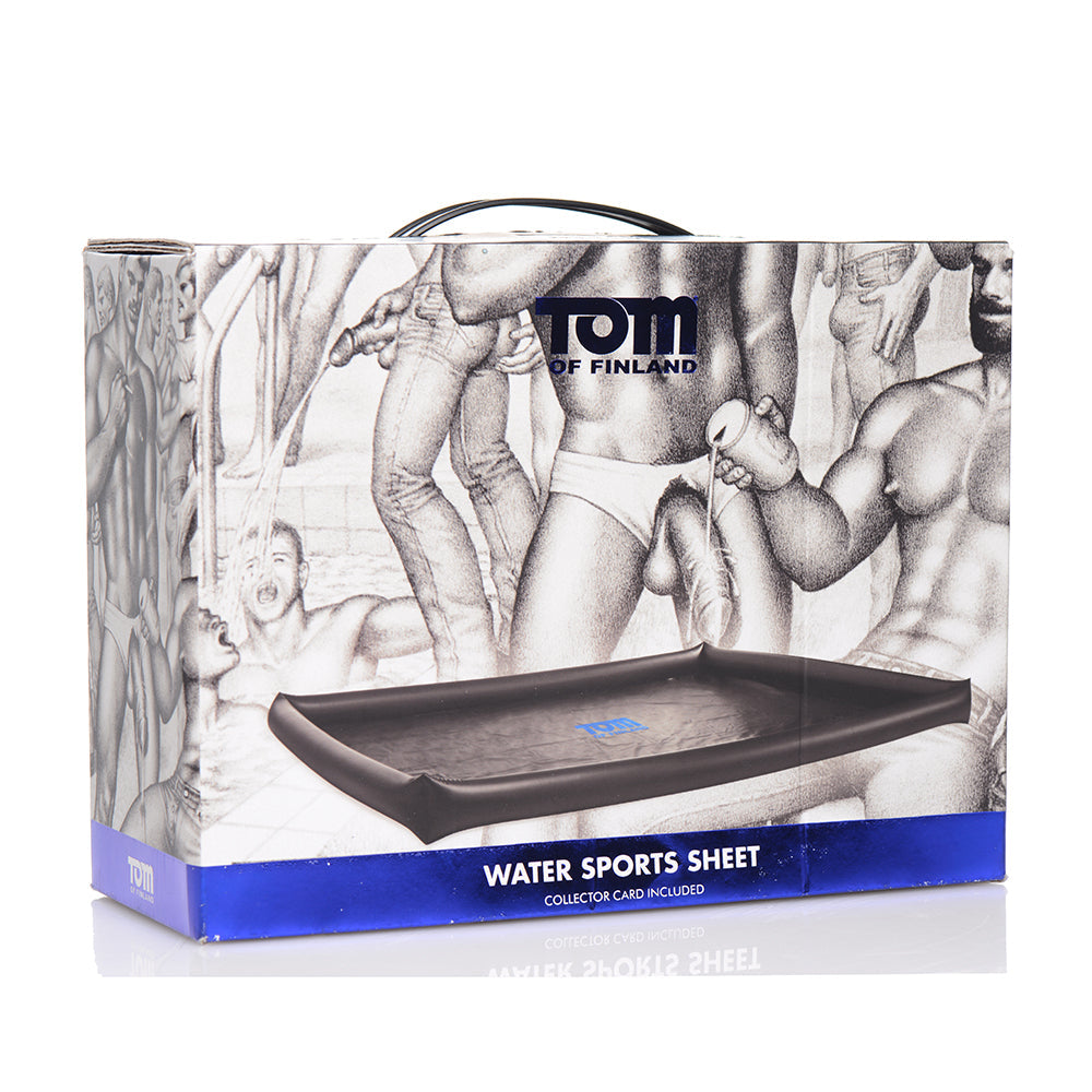 Tom of Finland Inflatable Water Sports Sheet – Black