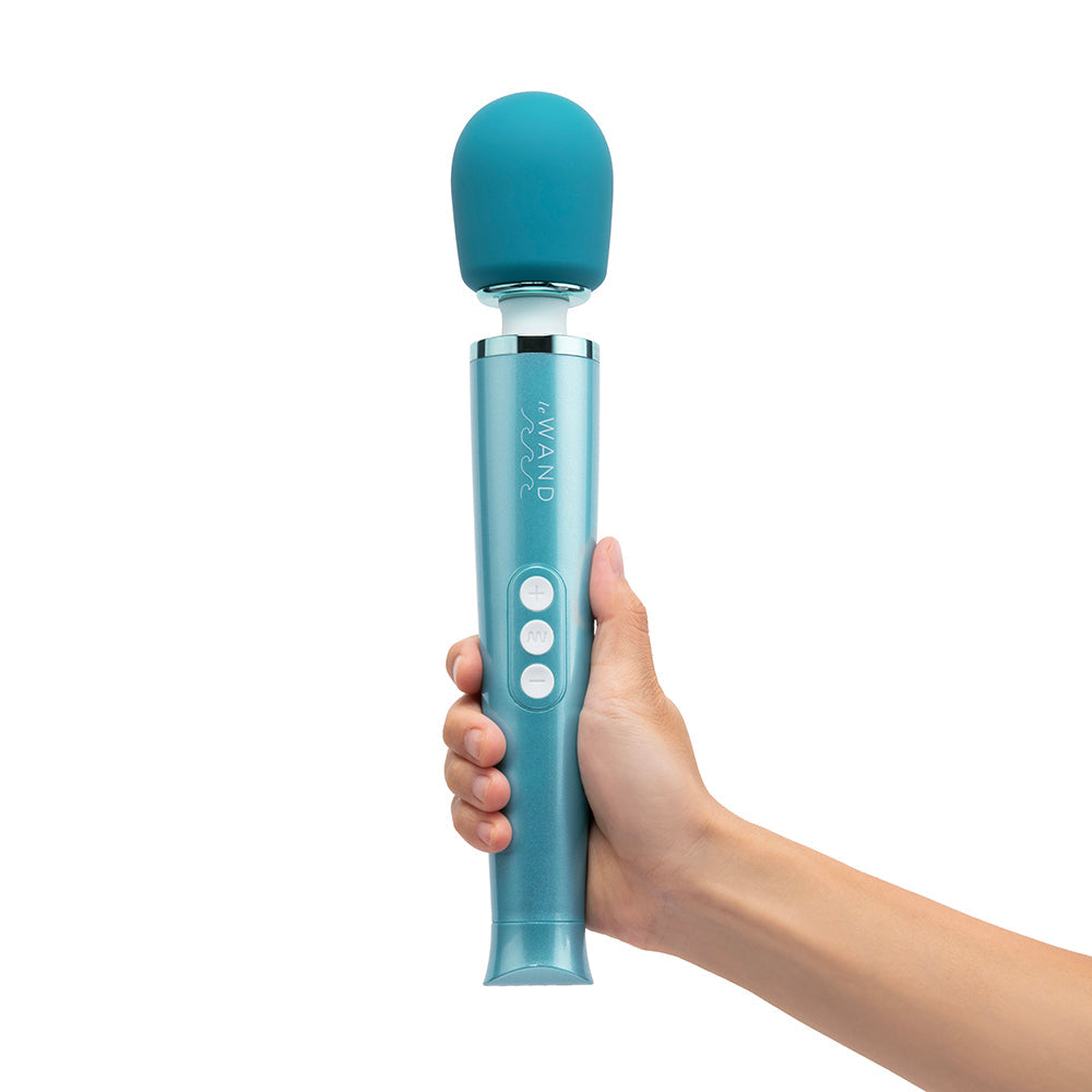 Le Wand Dive Submersible Rechargeable Vibrating Massager - Waterproof Teal