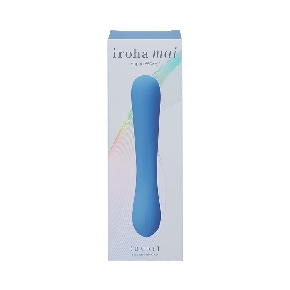 iroha Mai RURI Vibrator with HapticWave Technology – Blue