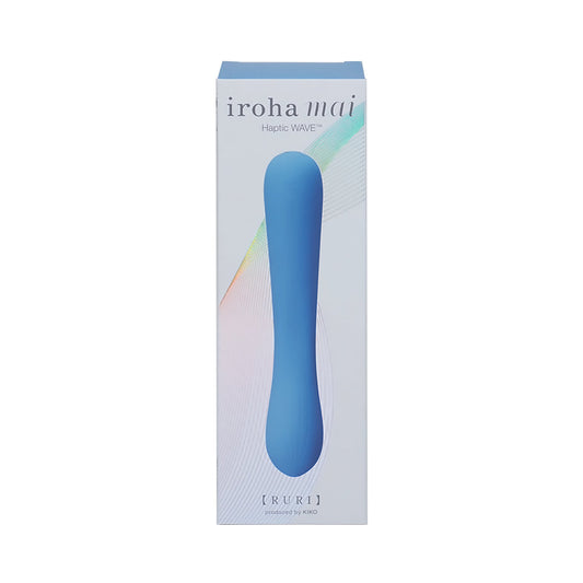 iroha Mai RURI Vibrator with HapticWave Technology – Blue