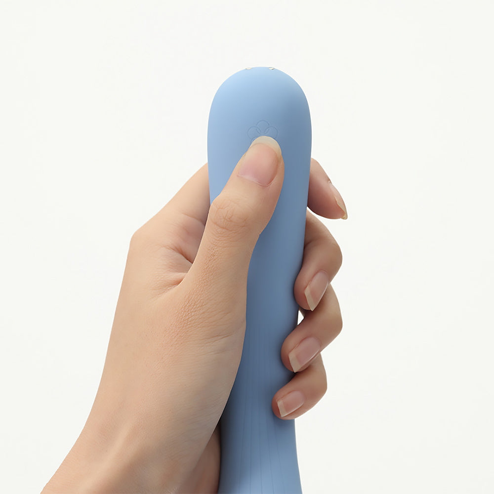 iroha Mai RURI Vibrator with HapticWave Technology – Blue