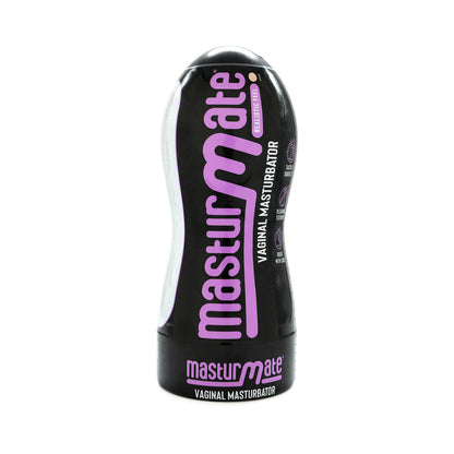 Masturmate Vaginal Masturbator – Realistic Textures – Vanilla/Ivory/Beige