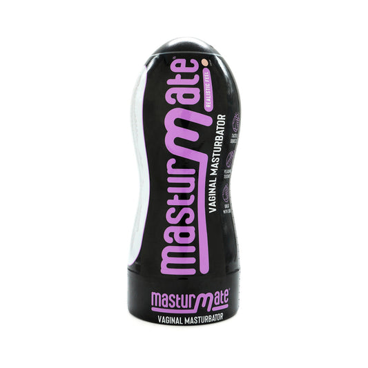 Masturmate Vaginal Masturbator – Realistic Textures – Vanilla/Ivory/Beige