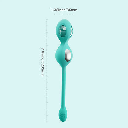 Honey Play Box Elektra App-Controlled E-Stim Kegel Training Set - Cyan