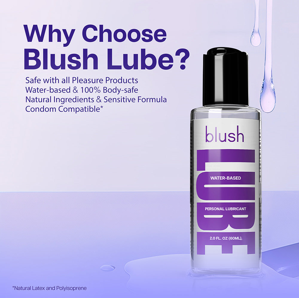 Blush Lube Water-Based Personal Lubricant – Clear – 2 oz