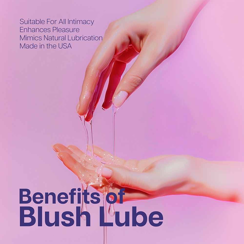 Blush Lube Water-Based Personal Lubricant – Clear – 2 oz