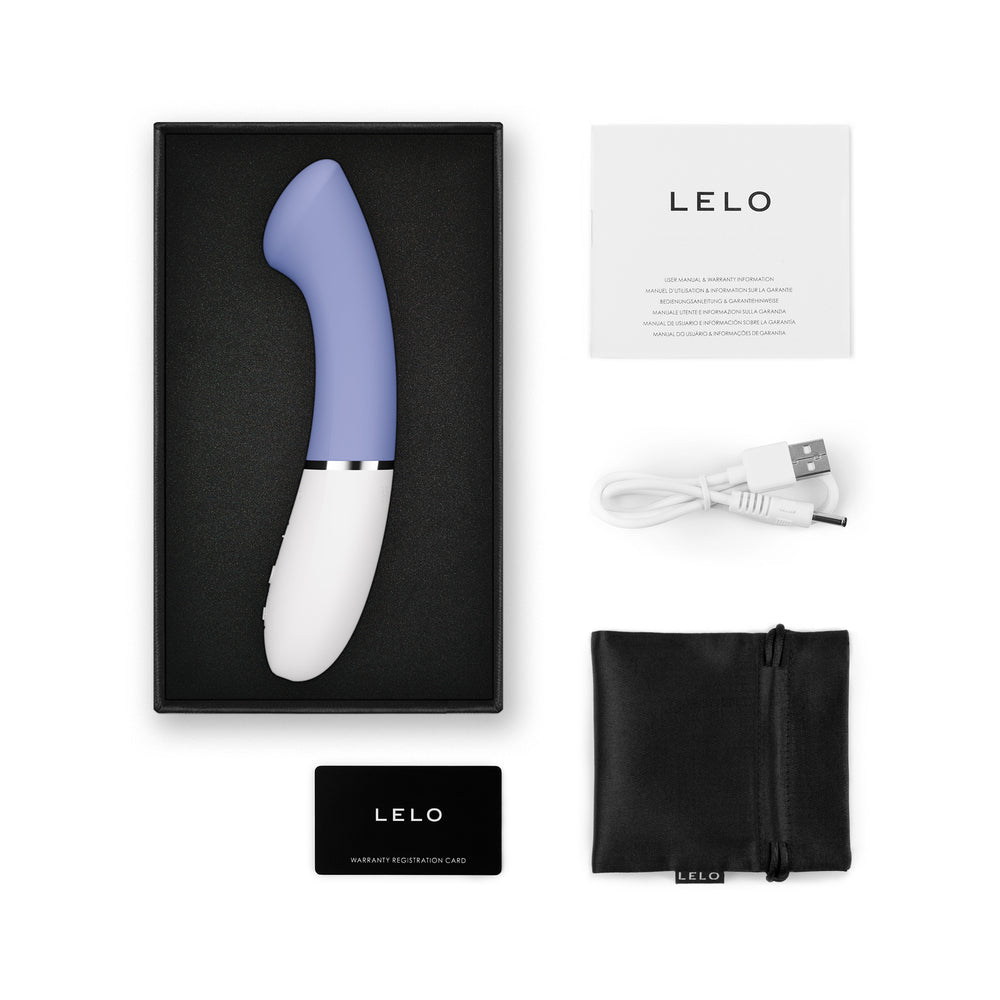 LELO GIGI 3 G-Spot Vibrator with App Control - Powder Blue