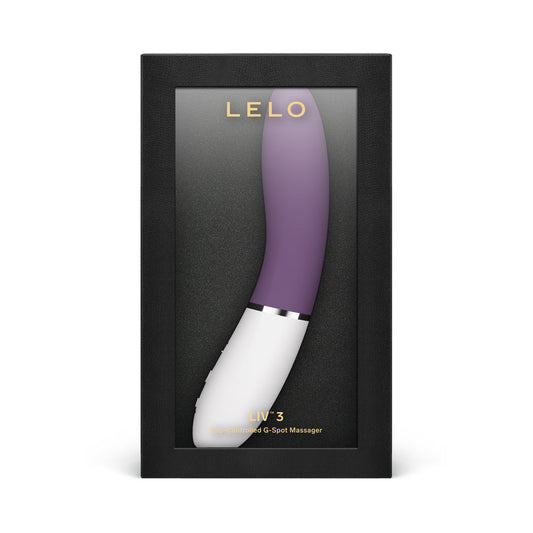 LELO LIV 3 App-Controlled G-Spot Vibrator with 8 Vibration Settings - Purple