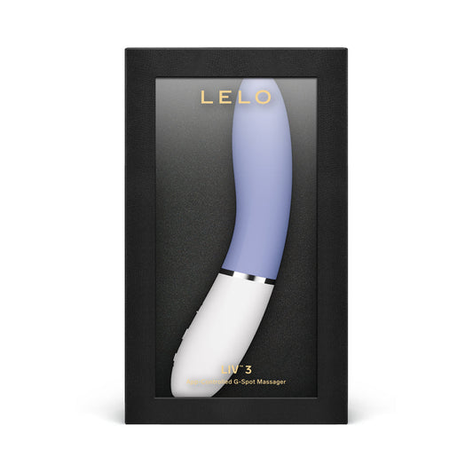 LELO LIV 3 G-Spot Vibrator with App Control - Powder Blue