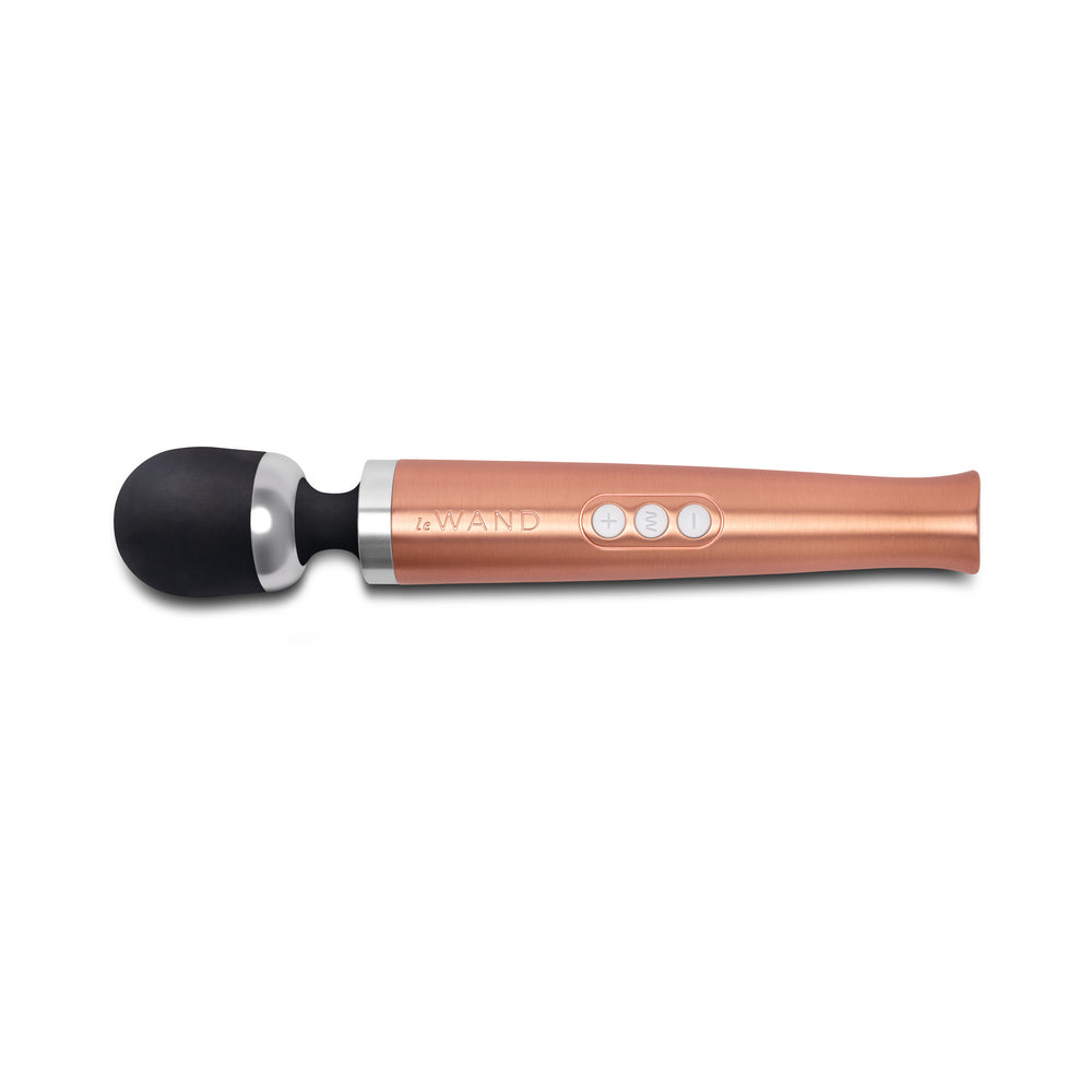 Le Wand Die Cast Rechargeable Vibrating Massager – Rose Gold
