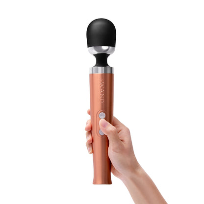 Le Wand Die Cast Rechargeable Vibrating Massager – Rose Gold