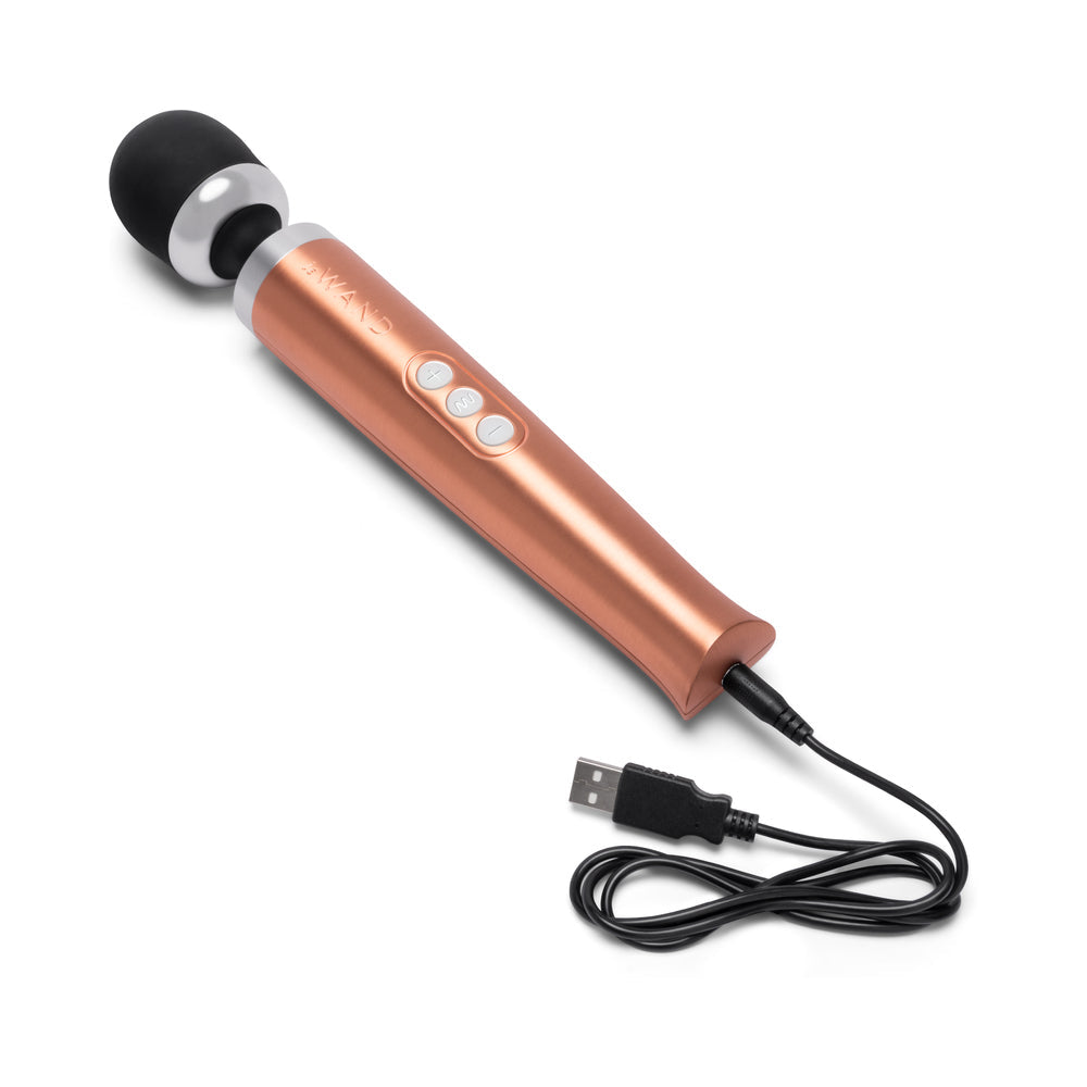 Le Wand Die Cast Rechargeable Vibrating Massager – Rose Gold