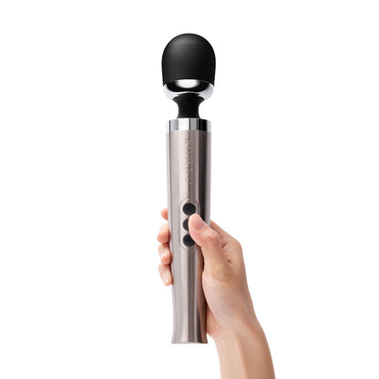 Le Wand Die Cast Rechargeable Vibrating Massager – Silver