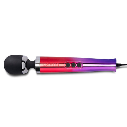 Le Wand Die Cast Plug-In Vibrating Massager - Multi-Color