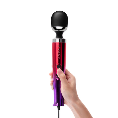 Le Wand Die Cast Plug-In Vibrating Massager - Multi-Color