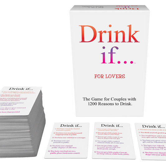 Drink If... For Lovers Game – Assorted Colors