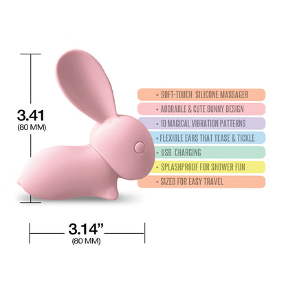 WINX Babbitty Rabbitty Bunny Vibrator – Multi-Color – 10 Vibration Functions