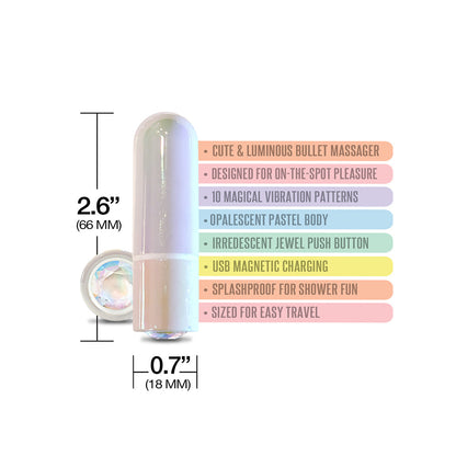 WINX Sugar Cookie Bullet Vibrator – Multi-Color – Rechargeable and Splashproof