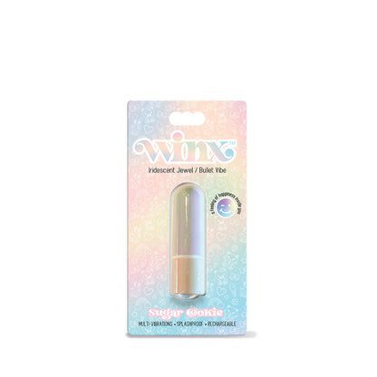 WINX Sugar Cookie Bullet Vibrator – Multi-Color – Rechargeable and Splashproof