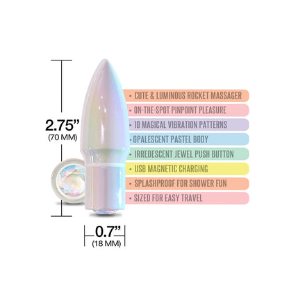 WINX Star Tickles Vibrator – Multi-Color – Rechargeable with Multiple Vibration Modes
