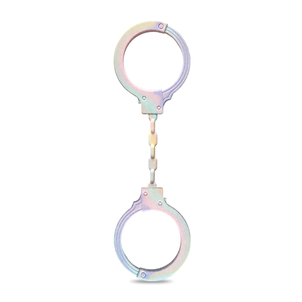 WINX Cozy Cuddles Silicone Handcuffs – Multi-Color – Stretch-To-Fit Design