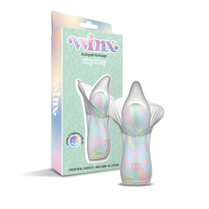 WINX Lily Dilly Squishy Silicone Vibrator – Multi-Color – 10 Vibration Functions