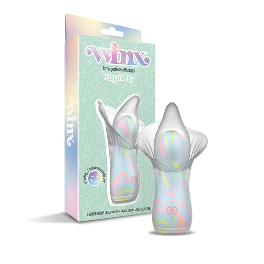 WINX Lily Dilly Squishy Silicone Vibrator – Multi-Color – 10 Vibration Functions