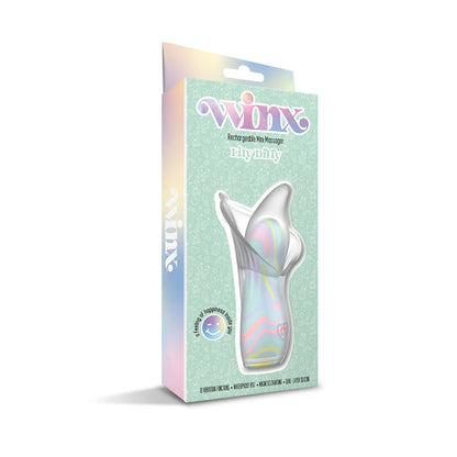 WINX Lily Dilly Squishy Silicone Vibrator – Multi-Color – 10 Vibration Functions