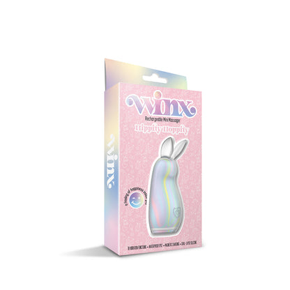WINX Hippity Hoppity Squishy Silicone Vibrator – Multi-Color – 10 Vibration Functions
