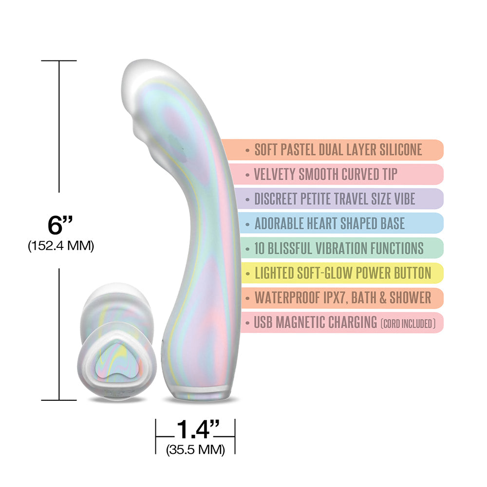WINX Gee Whiz Squishy Silicone Vibrator – Multi-Color – 10 Vibration Functions