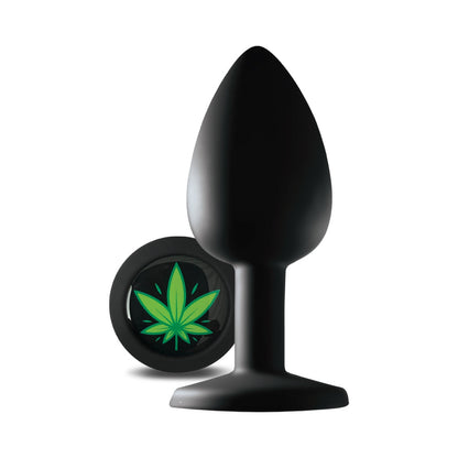 Stoner Vibes Chronic Collection Small Butt Plug – Black
