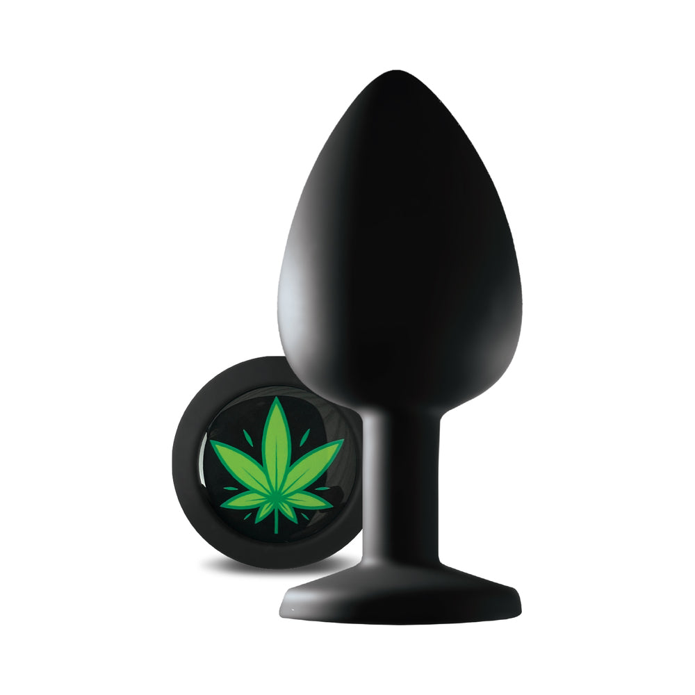 Stoner Vibes Chronic Collection Medium Butt Plug – Black