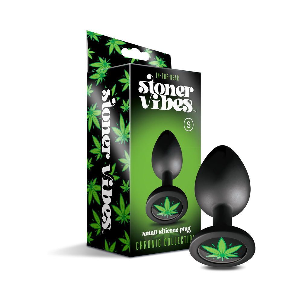 Stoner Vibes Chronic Collection Butt Plug Display – 12-Piece Set – Black
