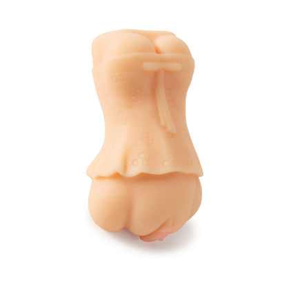 Hentai Stroker Kamiko Schoolgirl – Realistic Stroker with Ribbed Tunnel – Vanilla/Ivory