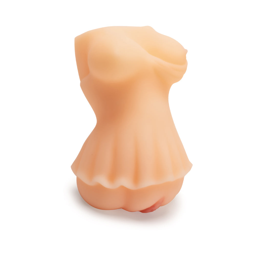 Global Novelties Hentai Stroker Misaki Sweet Virgin - Realistic Onahole with Ribbed Tunnel - Vanilla