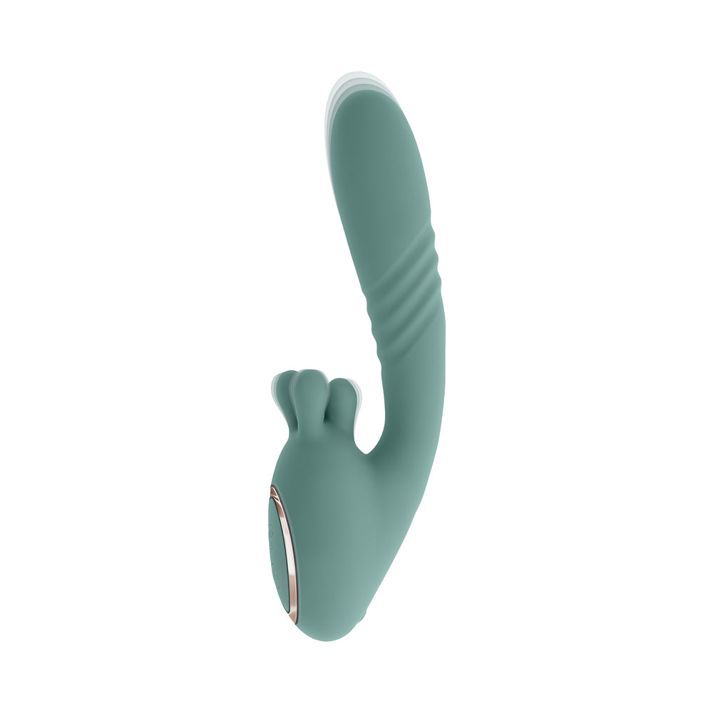 Evolved Thrust Into Ecstasy Mint Thrusting Toy with Rotating Prongs - Teal