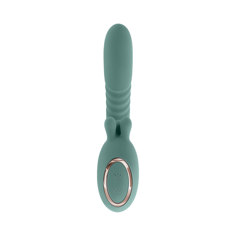 Evolved Thrust Into Ecstasy Mint Thrusting Toy with Rotating Prongs - Teal