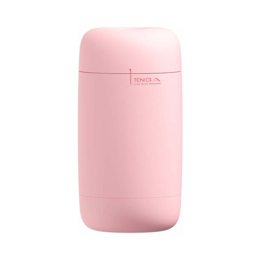 Tenga Puffy Stroker Strawberry Pink – Soft Material with Stimulating Spheres