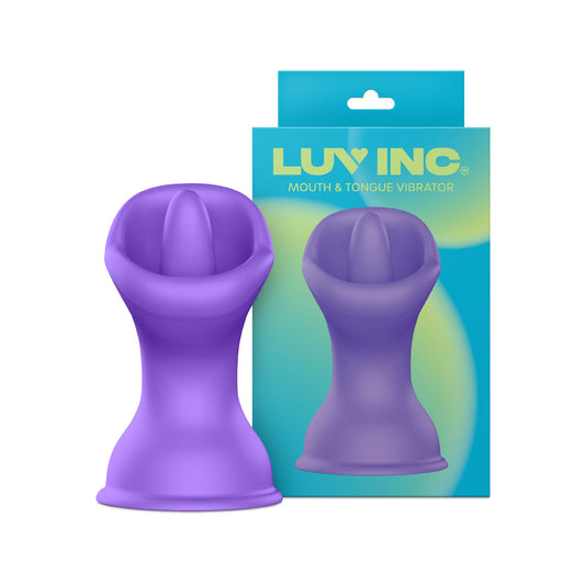 Luv Inc Mv57 Mouth & Tongue Vibrator – Purple