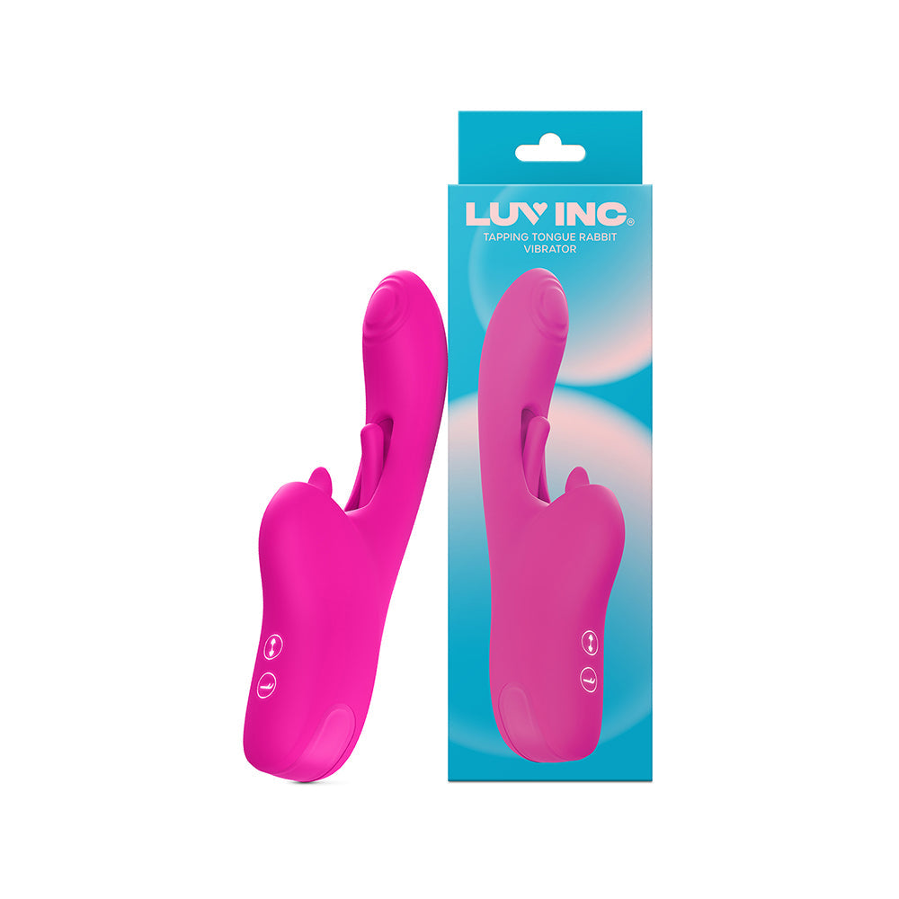 Luv Inc TR46 Tapping Tongue Rabbit Vibrator – Pink