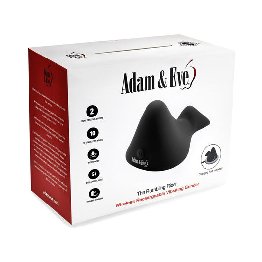Adam & Eve The Rumbling Rider – Vibrating Toy – Black