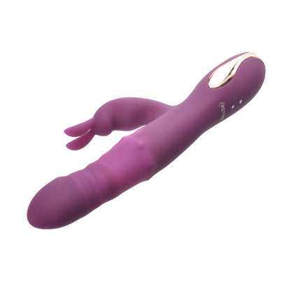 Adam & Eve Rose Gold G-Spot Rabbit Vibrator – Hot Pink
